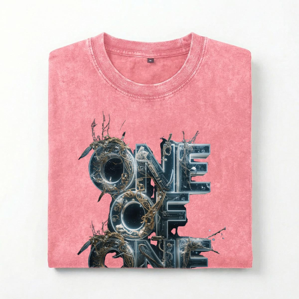 One of one Washed Drop Shoulder T-Shirt