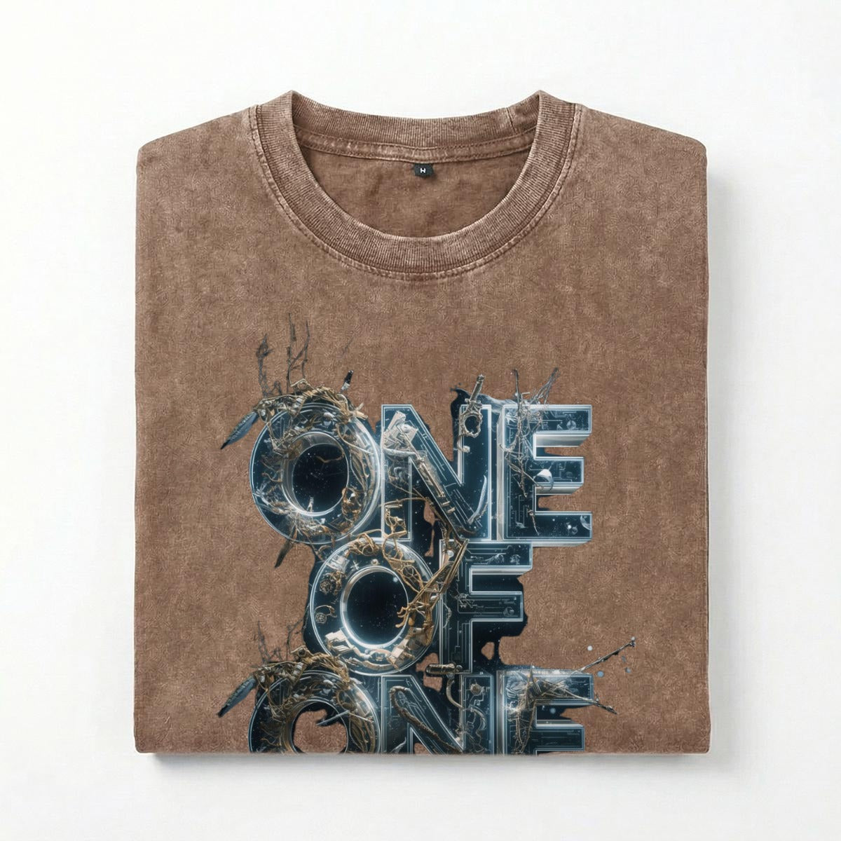 One of one Washed Drop Shoulder T-Shirt