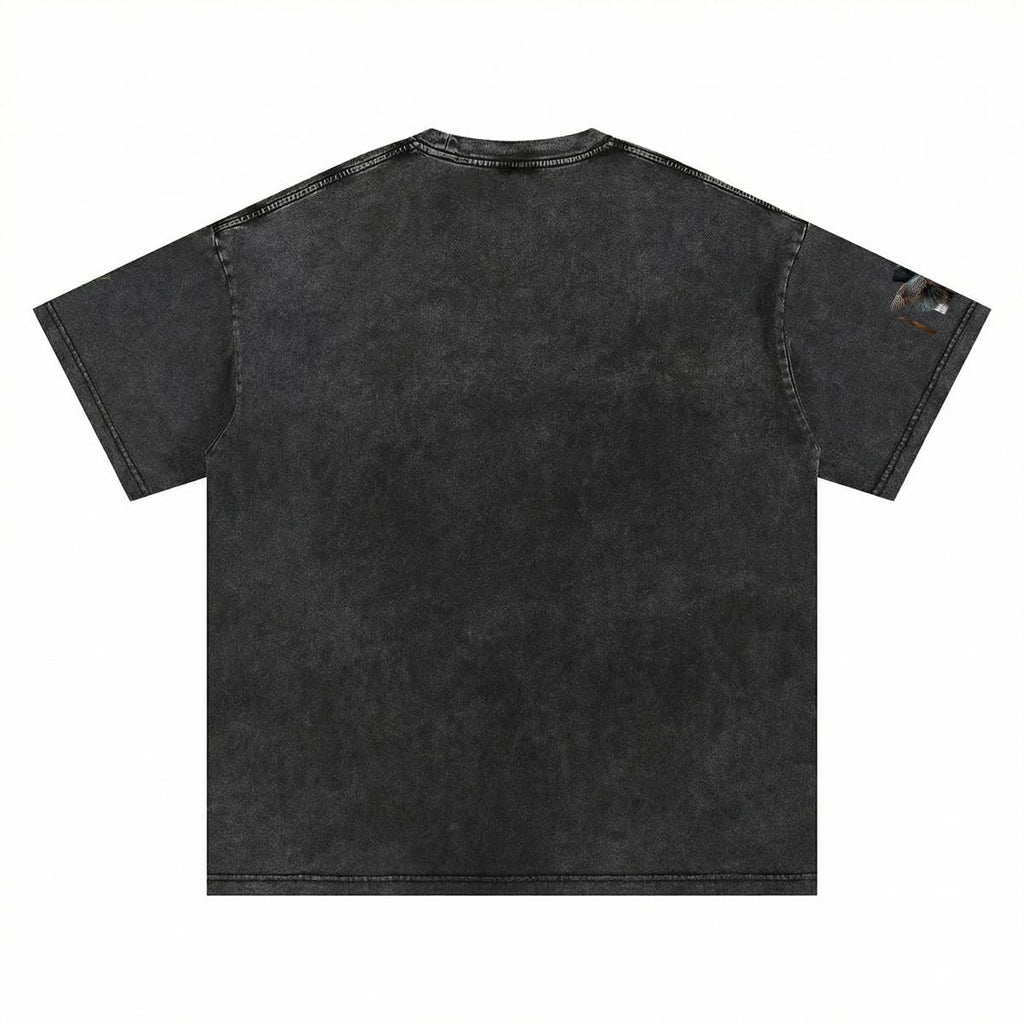 Him LV Men's washed T-shirt