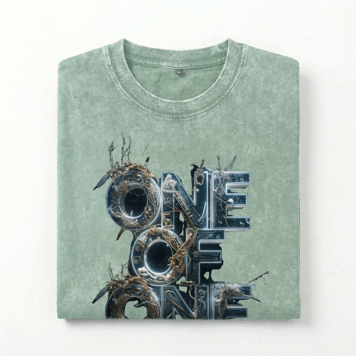 One of one Washed Drop Shoulder T-Shirt