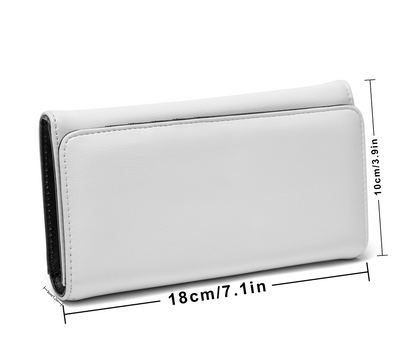 Silver and Gold Foldable Wallet