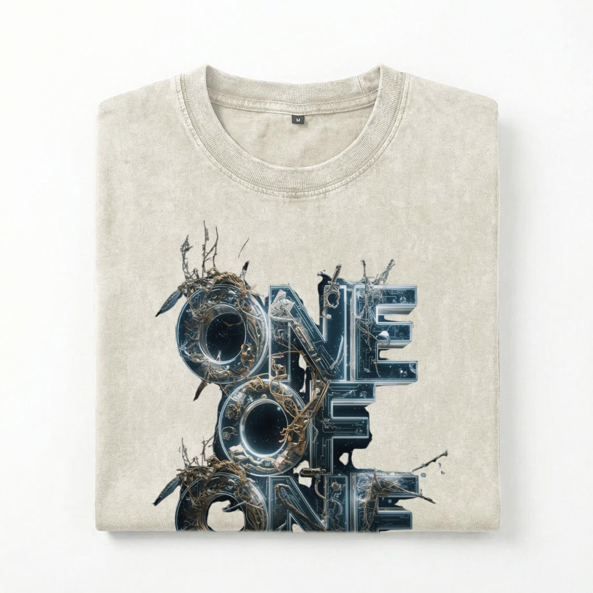 One of one Washed Drop Shoulder T-Shirt