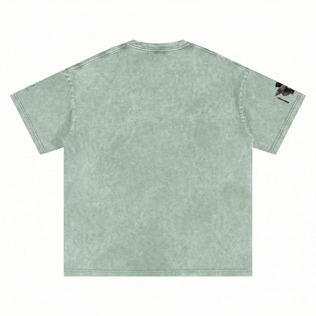 Him LV Men's washed T-shirt