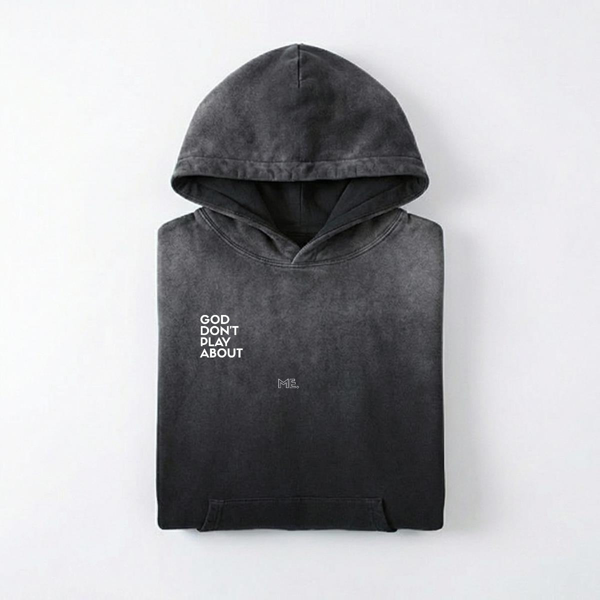 LV Me Vintage Wash Pullover Hoodie|420GSM DTF