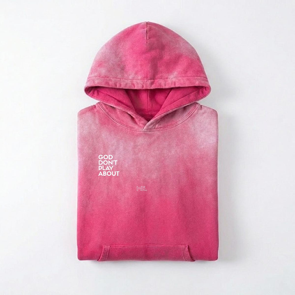 LV Me Vintage Wash Pullover Hoodie|420GSM DTF